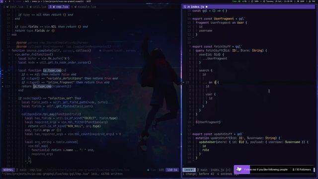 Building a neovim plugin for graphql completions - Part 5 [Twitch VOD] смотреть онлайн