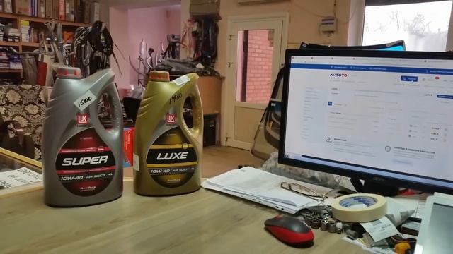 Осмотр мотора внутри от масла - Лукойл Люкс Синтетическое 5W-40 и Lukoil Genesis Armortech 5W-40