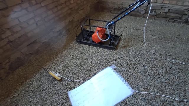 Виброплита своими руками ч.2 демонстрация работы!