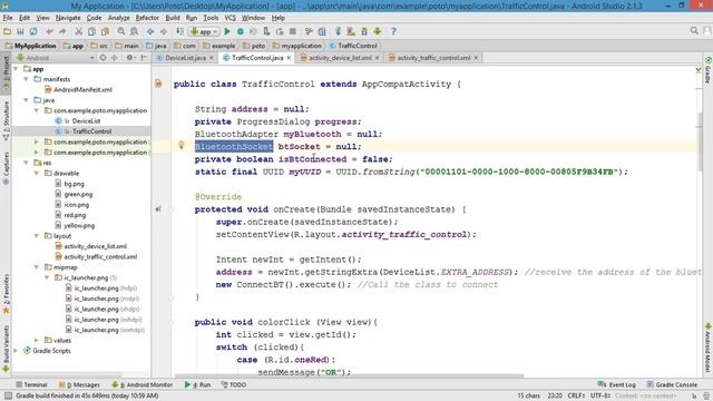 Creating android app with bluetooth communication смотреть онлайн