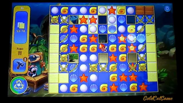 Fishdom: Deep Dive level 71 Walkthrough смотреть онлайн