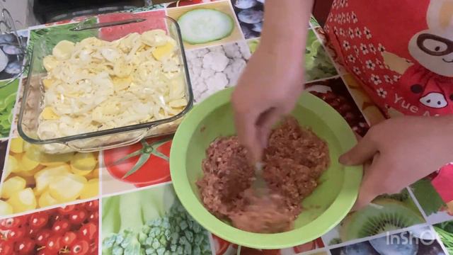 ЗАПЕКАНКА ИЗ КАРТОФЕЛЯ И ФАРША смотреть онлайн