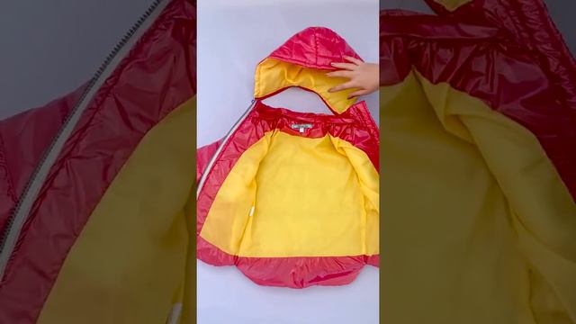 Детская малиновая демисезонная куртка смотреть онлайн