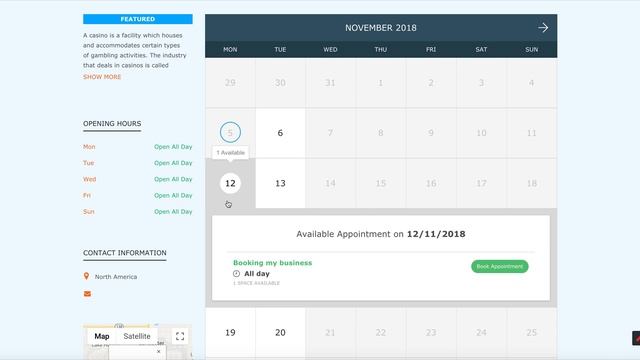 Check your front-end Booking Calendar смотреть онлайн