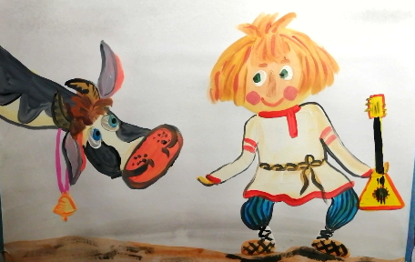 Как нарисовать сказку "Как мужик корову продавал" смотреть онлайн