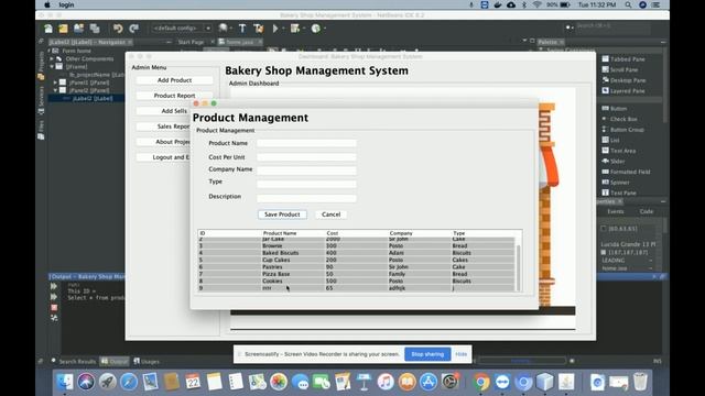 Core Java and MySQL Project on Bakery Shop Management System смотреть онлайн