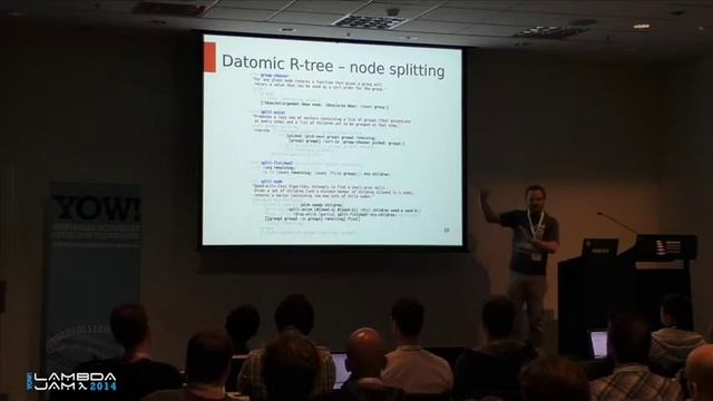 YOW! Lambda Jam 2014 - Spatial Indexing for Datomic using Clojure - James Sofra #YOWLambdaJam смотреть онлайн