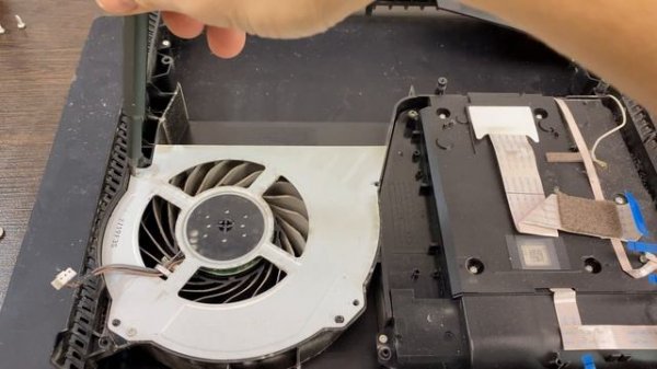Чистка Sony playstation 4 Pro (Видео инструкция) Разборка и сборка