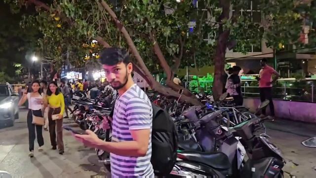 ?? SATURDAY MIDNIGHT SCENES, Nightlife & Nightclubs in Bengaluru/ Banglore 2023 | Karnataka, India смотреть онлайн