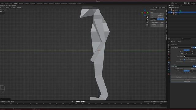 Blender 3D Modeling a Base Mesh Using the Skin Modifier смотреть онлайн