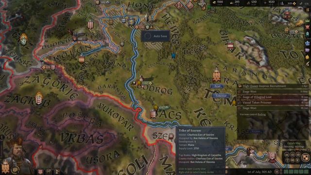 Magyar of Hungary #8 Carpathian Empire - Crusader Kings 3 - CK3 Let's Play смотреть онлайн