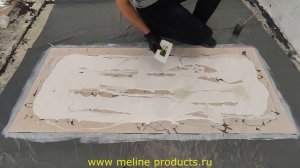 Кухонный фартук, панель на стену своими руками. Эпоксидная смола Metally epoxy 1:1.