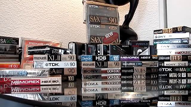 PART 1 OF MY CASSETTE TAPE COLLECTION TDK MAXELL METAL CrO2 DENON FUJI REVIEW смотреть онлайн