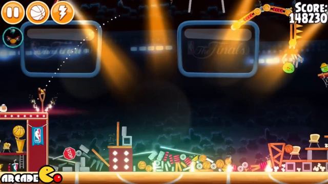 Angry Birds Seasons - The NBA Ham Dunk FINALS Walkthrough 5-1 To 5-7 All 3 Star! iOS/Android смотреть онлайн