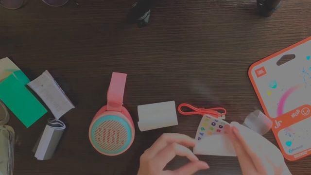Распаковка JBL JR POP колонки смотреть онлайн