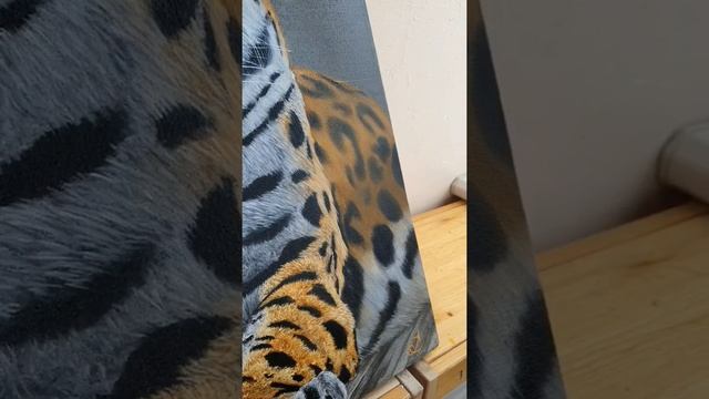 Рисую-лакирую: "Ягуар", масло, холст, 50х70 см. смотреть онлайн