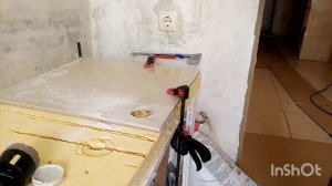 Как обойти трубу отопления. Керамогранит на пол