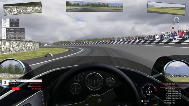 Automobilista - PGT Formula 1 Historic 2018 - R13 Mexico смотреть онлайн