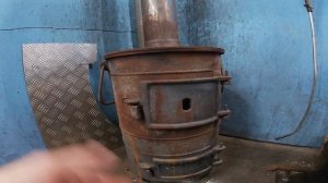 ОТОПЛЕНИЕ ГАРАЖА / буржуйка ПОВ 57