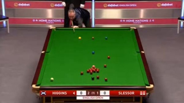 John Higgins vs Elliot Slessor Snooker English Open 2017