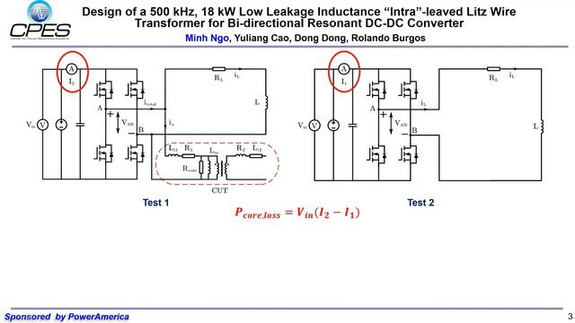 Magnetic Design and Validation of a 500 kHz, 18 kW "Intra-Leaved" Litz Wire Transformer смотреть онлайн
