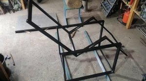 Кресло шезлонг из профиля своими руками