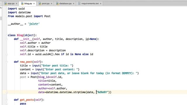 learn python 2019 The Blog class and @classmethods_learnTube смотреть онлайн