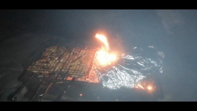 Рыбалка в Кашире ,Отмечаем Рождество .Ставим жерлицы на щуку и ловим окуня. смотреть онлайн