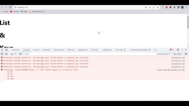 Key in React JS - Live Example #2023 ? смотреть онлайн