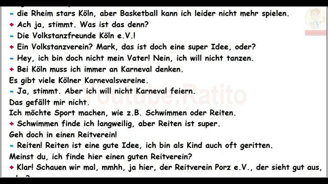 A2 Deutsch Hören Lernen 2.5