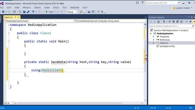 How to use Redis Cache in C# application смотреть онлайн