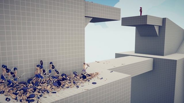 GIANT SKELETON + ARMY OF SKELETONS vs TRIO EVERY GOD - Totally Accurate Battle Simulator TABS смотреть онлайн