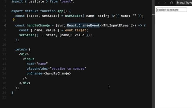 Cómo tipar correctamente useState, onChange y useRef cuando se guarda un setTimeout смотреть онлайн