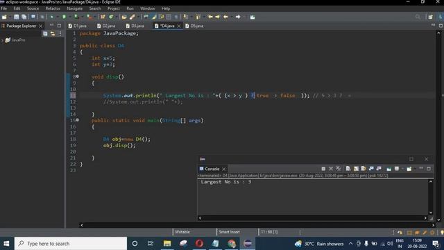 Ternary Operator in Java Class 24 || Why we need Ternary Operator in Coding смотреть онлайн