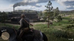 Как легко украсть телегу с керосином | RDR2