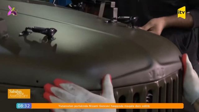 Diamond Tuning & ITV lahiyəsi olan Kəlbəcərdən yadigar qalan "QAZ-69" avtomobil təmirdən sonra смотреть онлайн