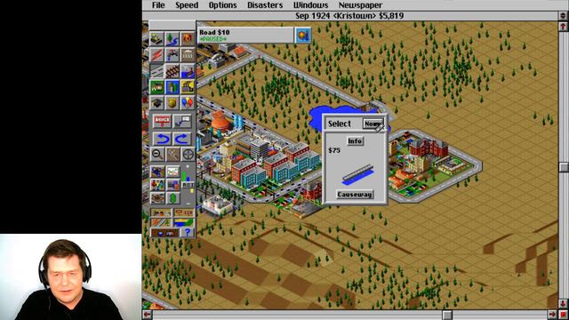 Let's Play SimCity 2000 (Part 2): Building a City | English Comprehensible Input for ESL Beginners смотреть онлайн