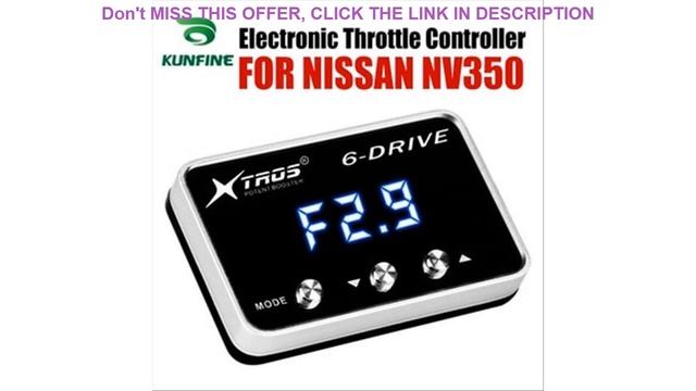 Top Car Electronic Throttle Controller Racing Accelerator Potent Booster For NISSAN NV350 Tuning Pa смотреть онлайн