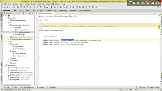 Android Firebase Storage Ep.01 : Image Upload -Setup then Upload смотреть онлайн