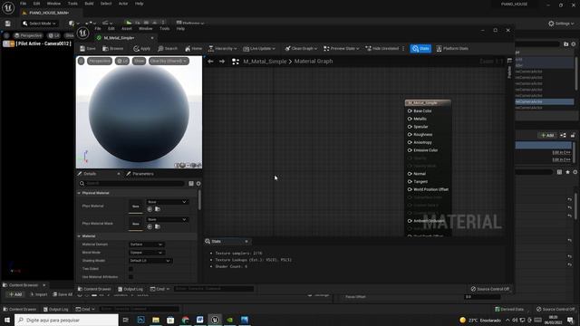 1002 - Materials. Unreal Materials
