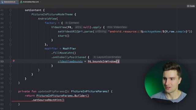 How to Implement a Floating Window in Android (Picture-in-Picture Mode) - Android Studio Tutorial смотреть онлайн