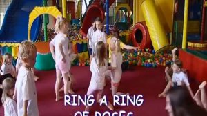 Ring a ring of roses, a pocketfull of posies, atishoo, atishoo, all fall down