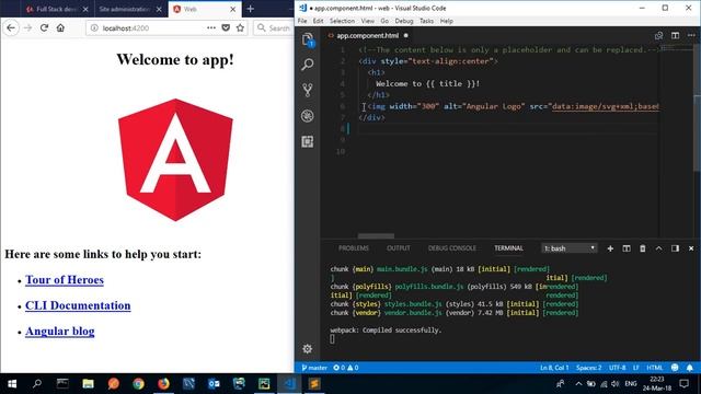 Register User with Angular 5 and Django 2 API смотреть онлайн