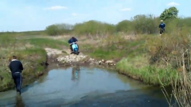 Поездка в займище , пересекаем реку Воронеж )) смотреть онлайн