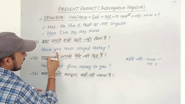 L-40।। Present perfect tense।। Interrogative negative sentence।। Use of has have смотреть онлайн