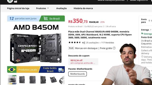 MONTEI O MELHOR PC GAMER MAIS BARATO (COM PLACA DE VÍDEO ) RODA TUDO 2024 смотреть онлайн