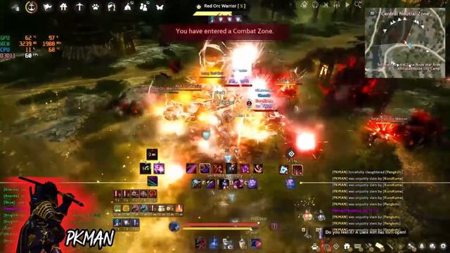 Black Desert - Ninja Awakening - PVP3 - PKMAN смотреть онлайн