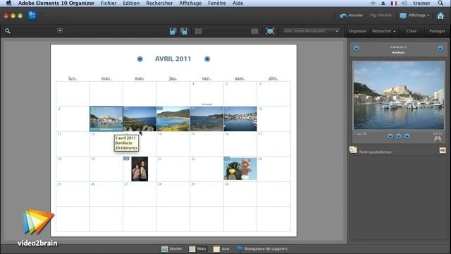 Adobe Photoshop Elements 10 : Affichage de la date смотреть онлайн