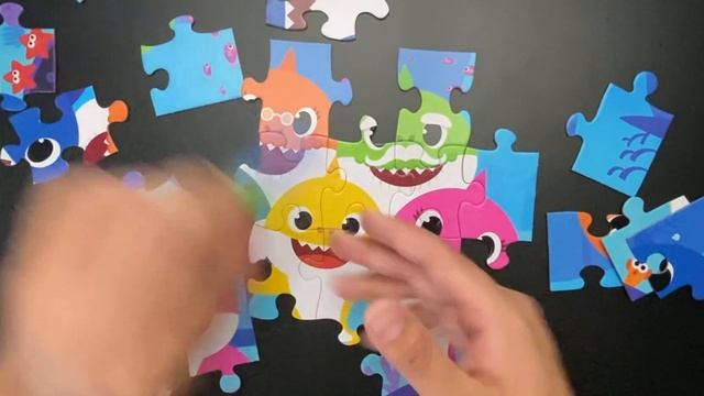 Baby Shark Kids Puzzle - Learn to Identify, Match and Build! смотреть онлайн