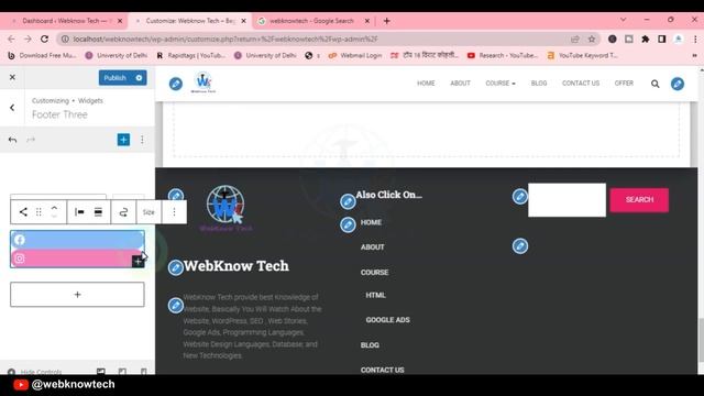 #27 Wordpress Footer कैसे Create करे | How to Design Footer in WordPress wt Elementor #WebKnowTech смотреть онлайн